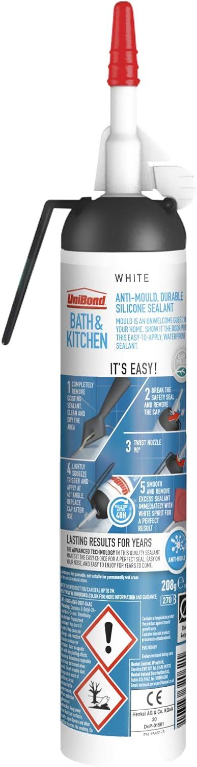 UniBond Bath & Kitchen Sealant Transparent