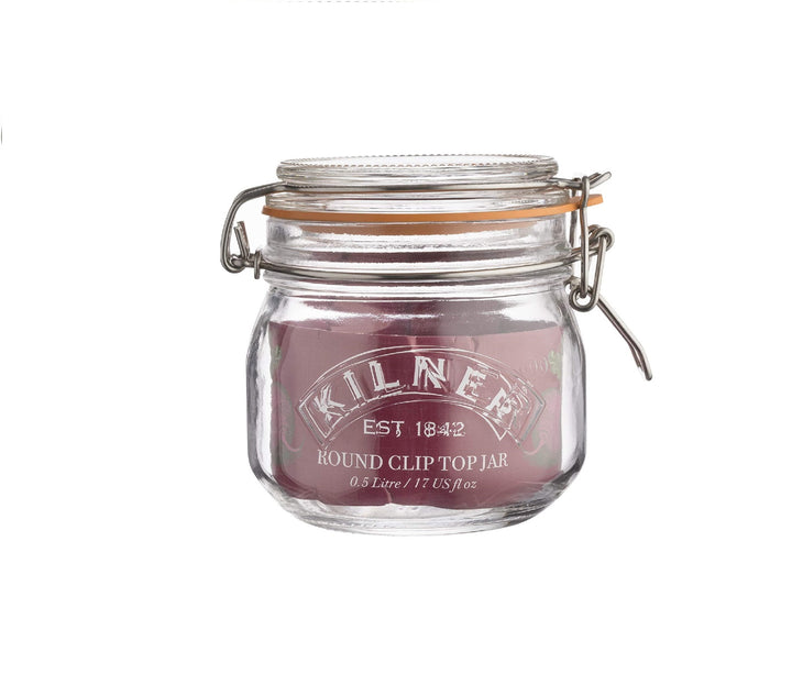 Kilner Clip Top Jar - Round 0.5L