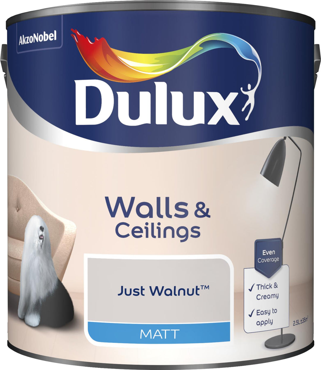 Dulux Matt and Silk Emulsions 2.5L