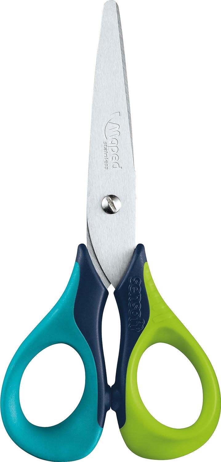 Maped Sensoft 3D Scissors 13cm Assorted Colours