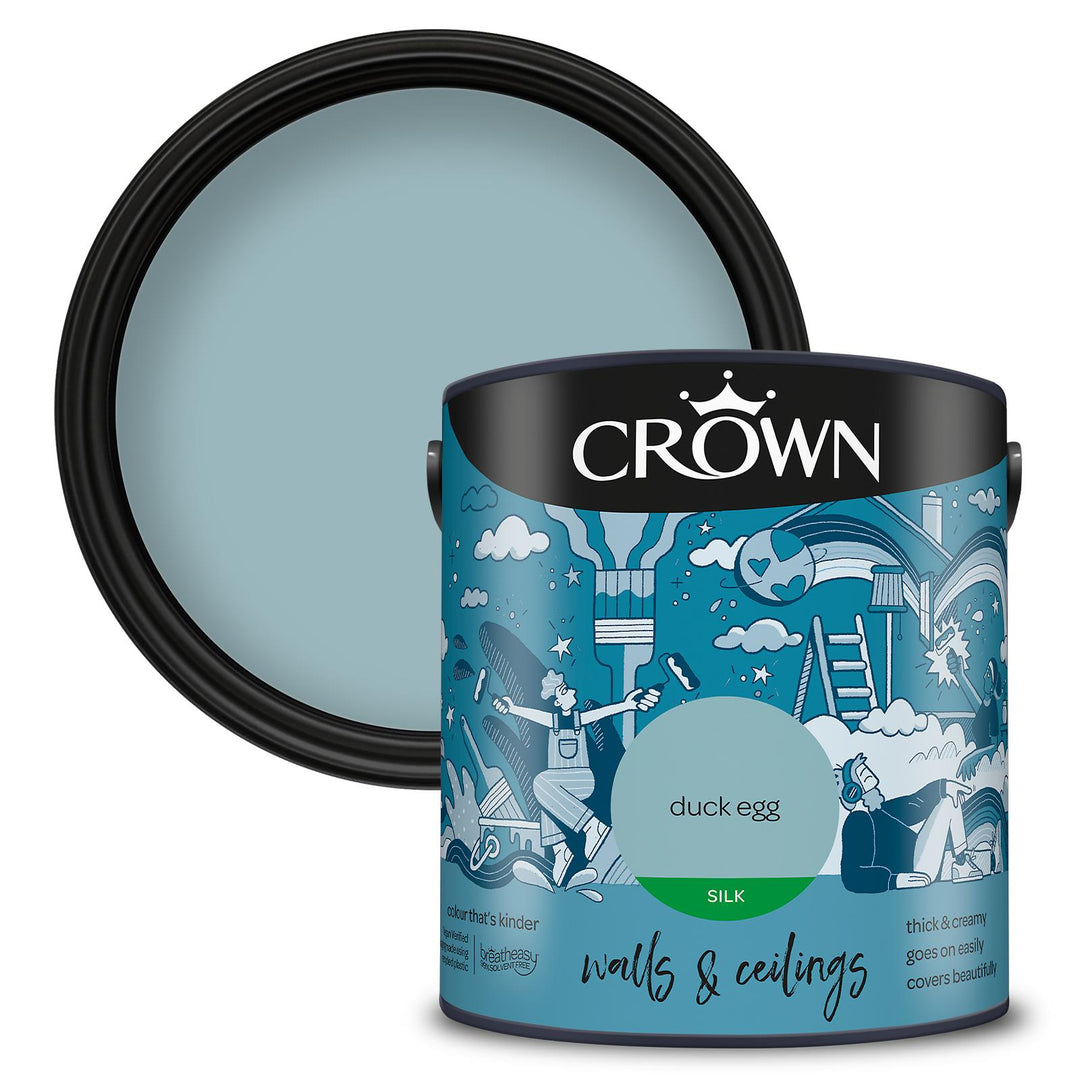 Crown Walls And Ceilings Silk 2.5L