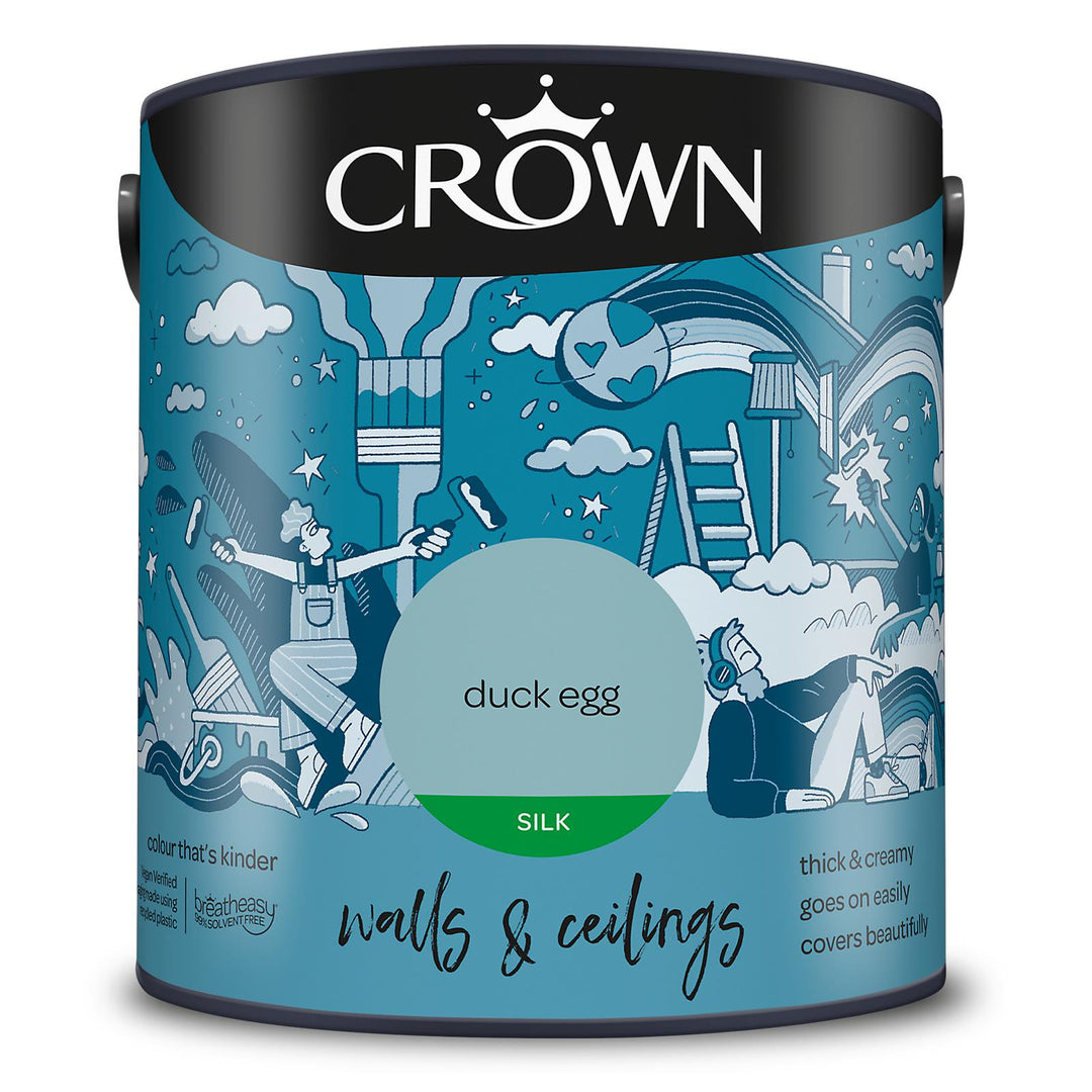 Crown Walls And Ceilings Silk 2.5L