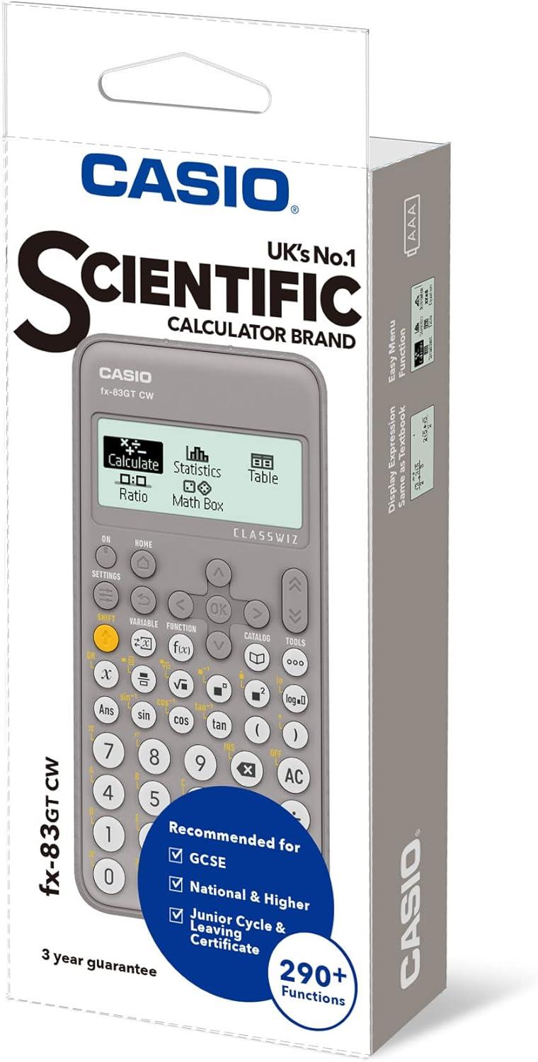 Casio FX-83GTCW Scientific Calculator