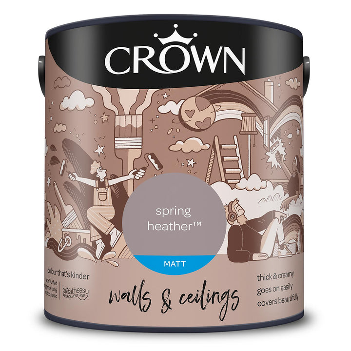 Crown Walls And Ceilings Matt 2.5L