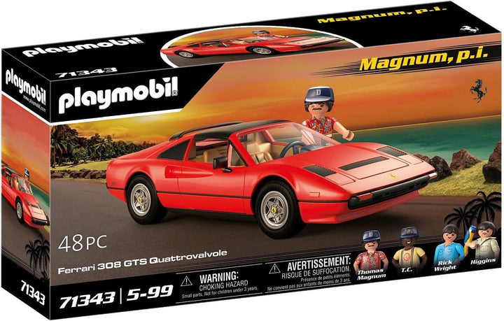 Playmobil 71343 Famous Cars Magnum,P.I. Ferrari 308 GTS Quattrovalvole