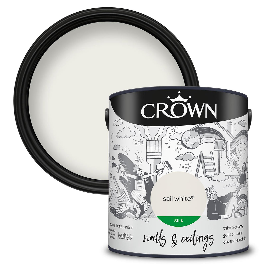 Crown Walls And Ceilings Silk 2.5L