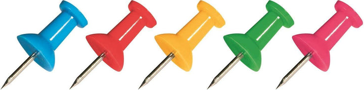 Maped Push Pins Assorted Colours (Pack of 25)