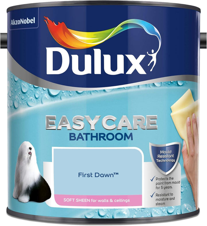 Dulux Easycare Bathroom Soft Sheen 2.5L Assorted