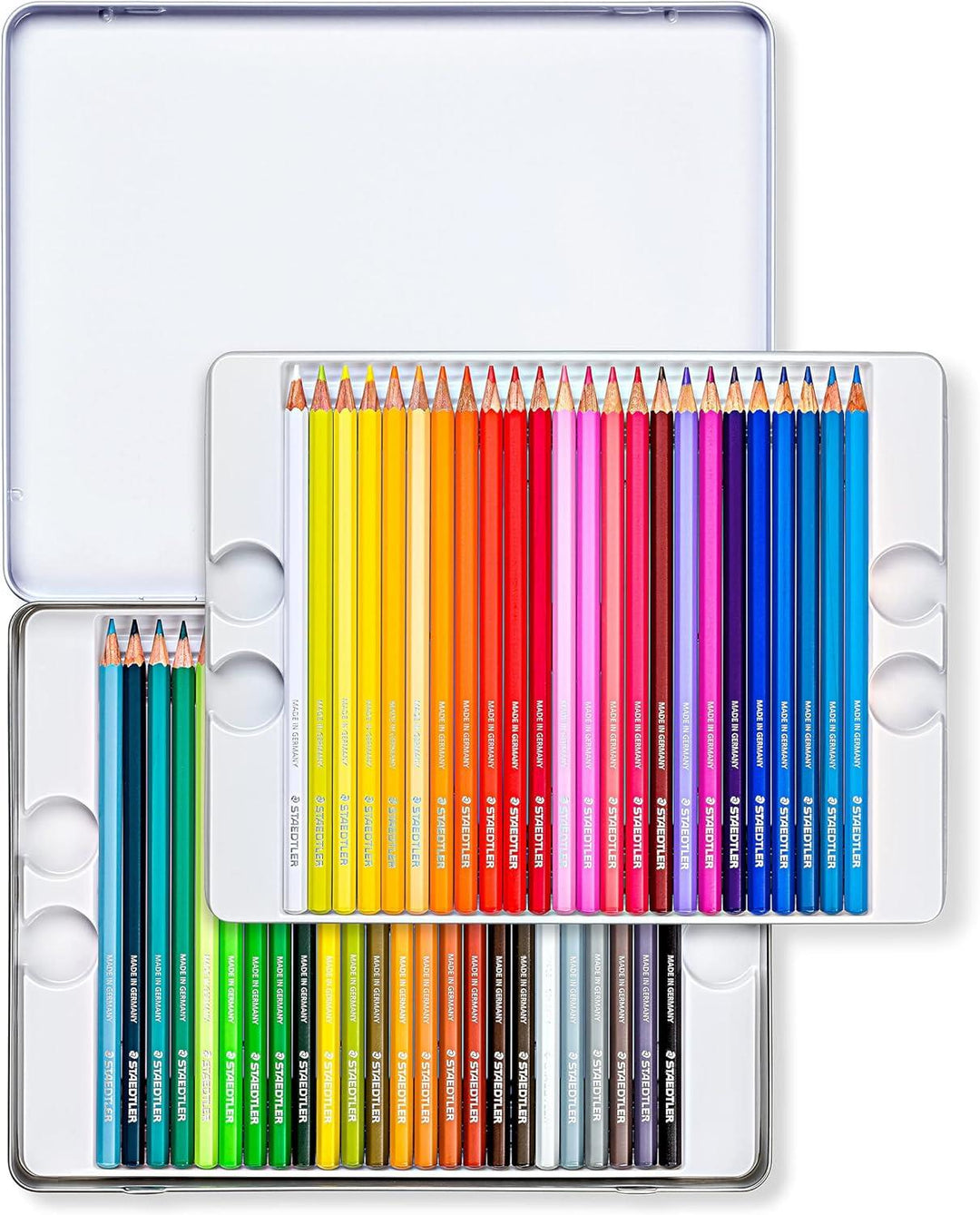 STAEDTLER 146C M48 Design Journey Colouring Pencils - Assorted Colours (Tin of 48)