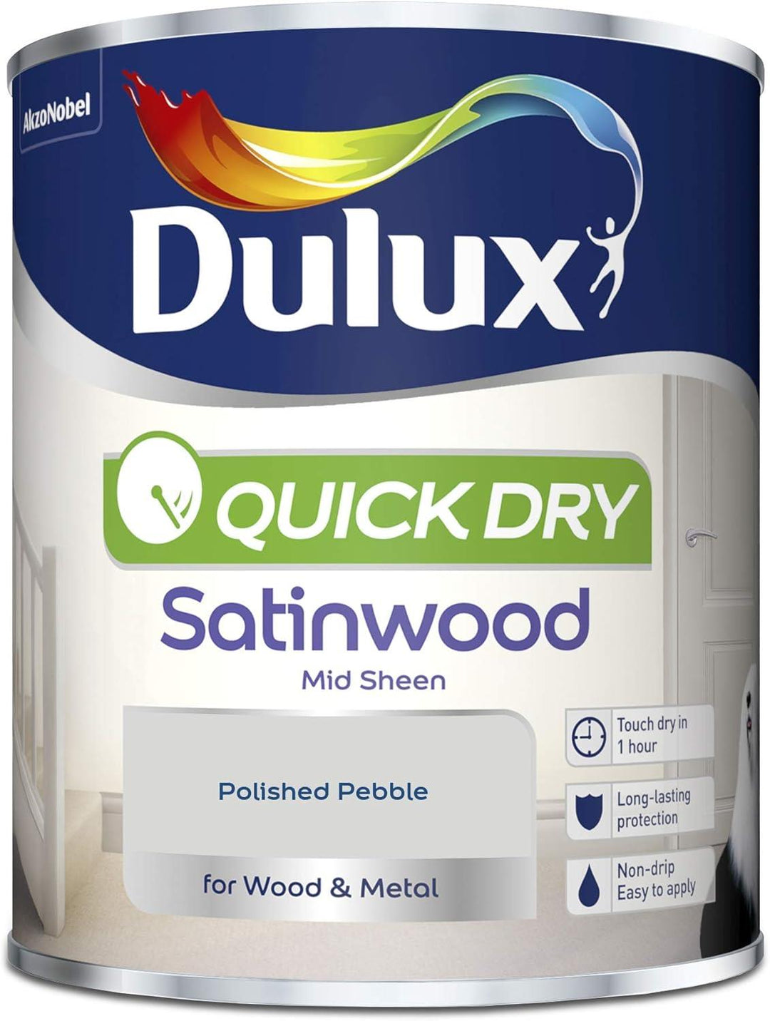 Dulux Quick Dry Satinwood 750ml