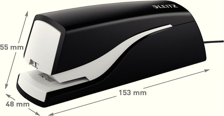 Leitz NeXXt Electric Stapler Includes Staples Black