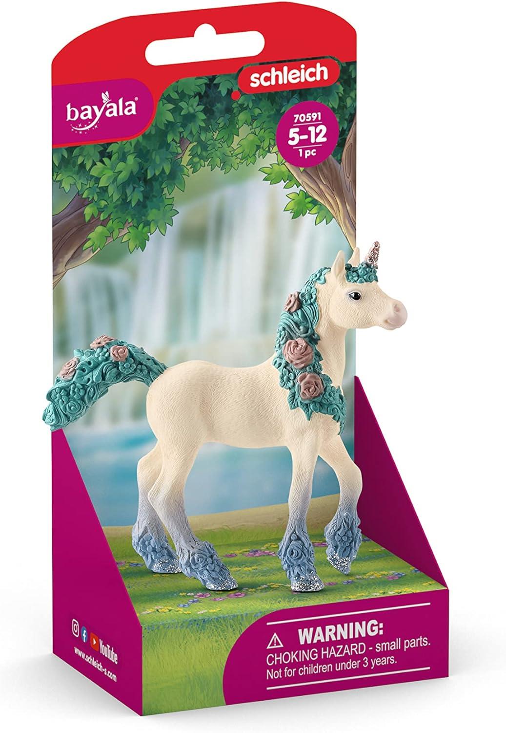 SCHLEICH FLOWER UNICORN FOAL