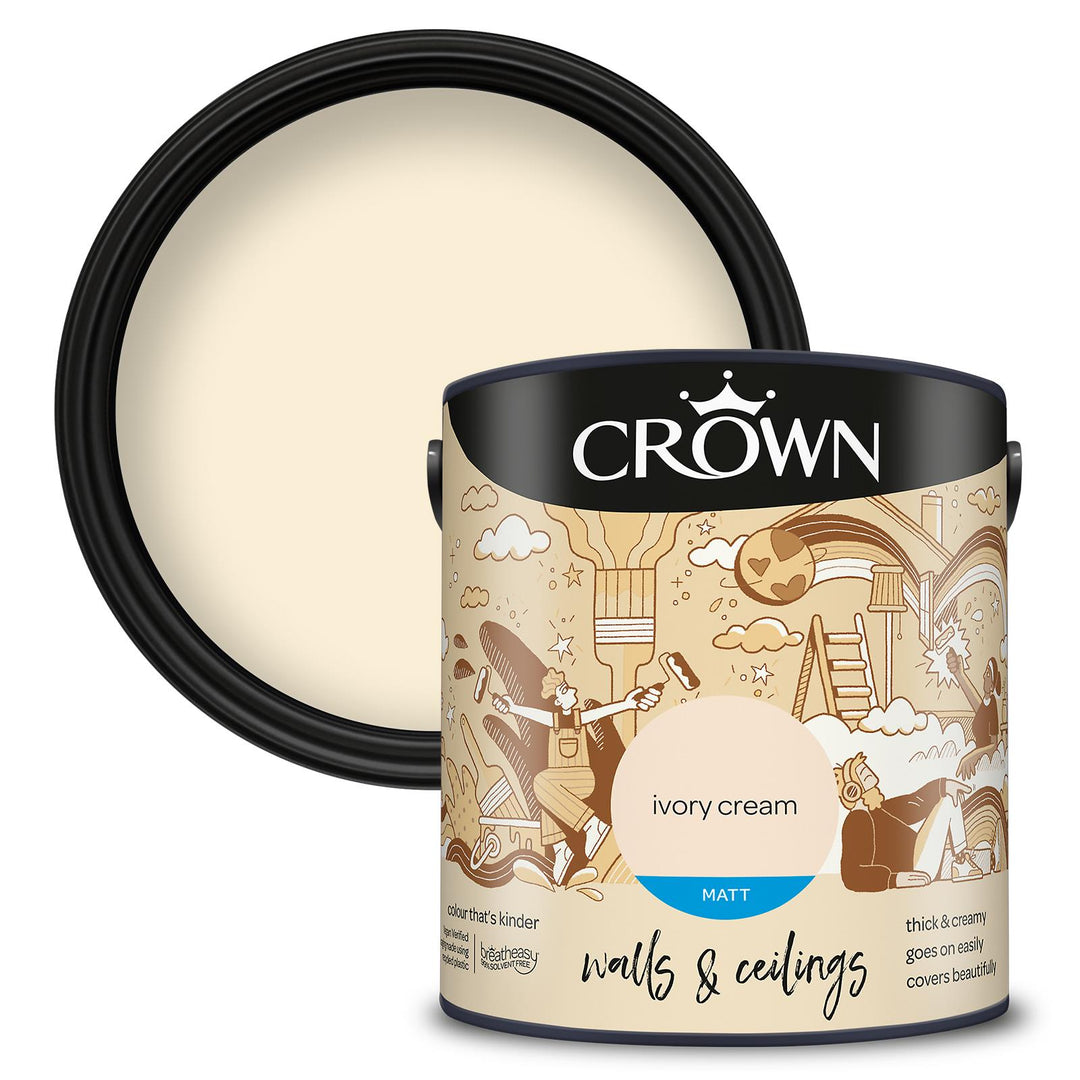 Crown Walls And Ceilings Matt 2.5L