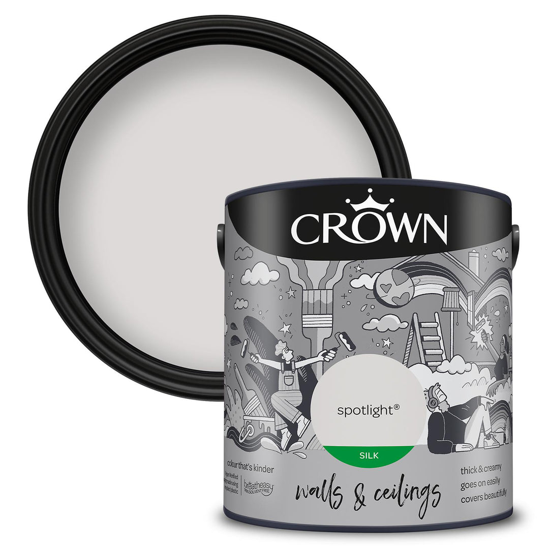 Crown Walls And Ceilings Silk 2.5L