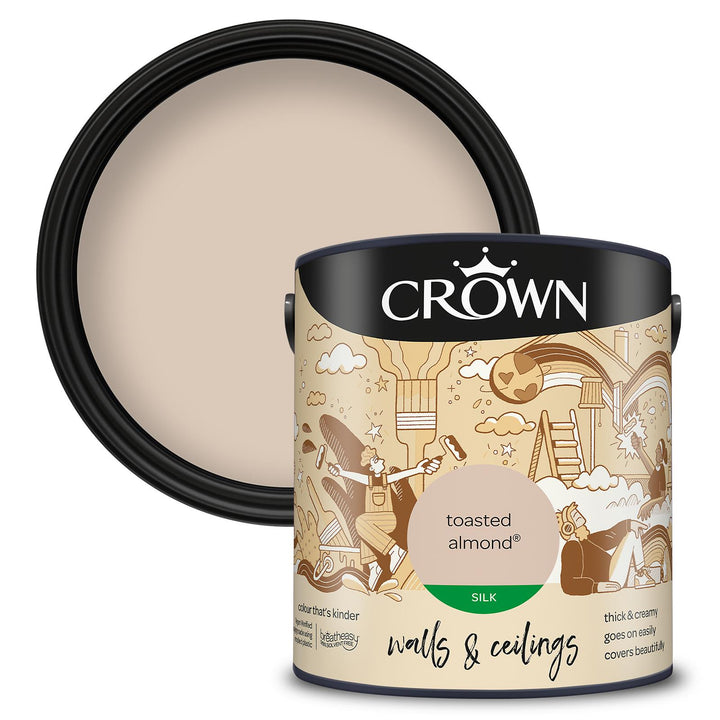 Crown Walls And Ceilings Silk 2.5L