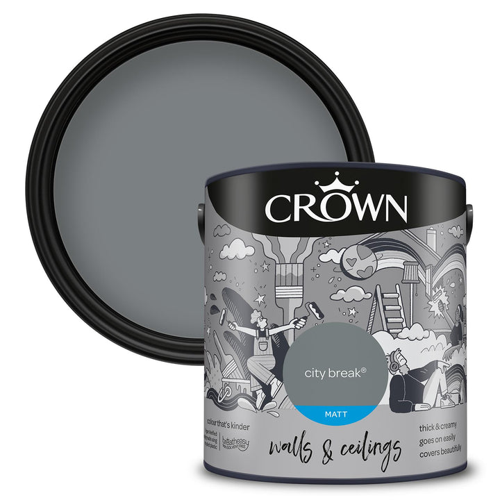 Crown Walls And Ceilings Matt 2.5L