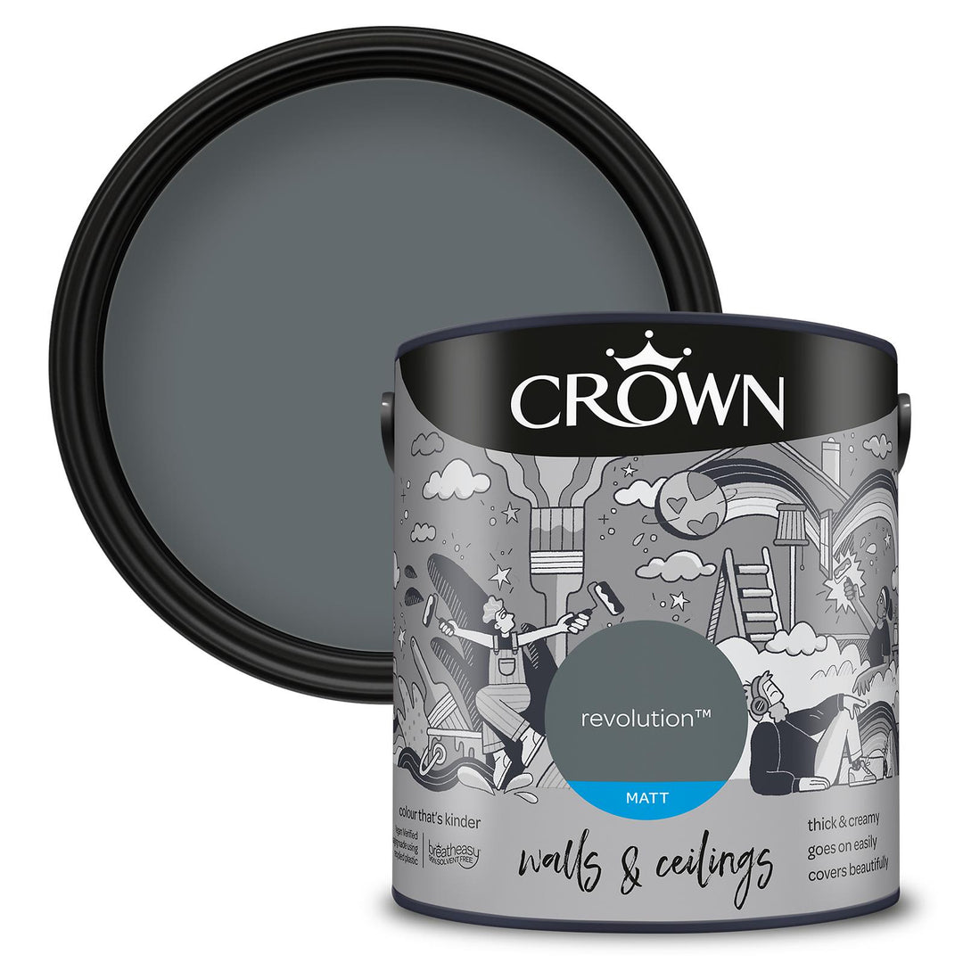 Crown Walls And Ceilings Matt 2.5L