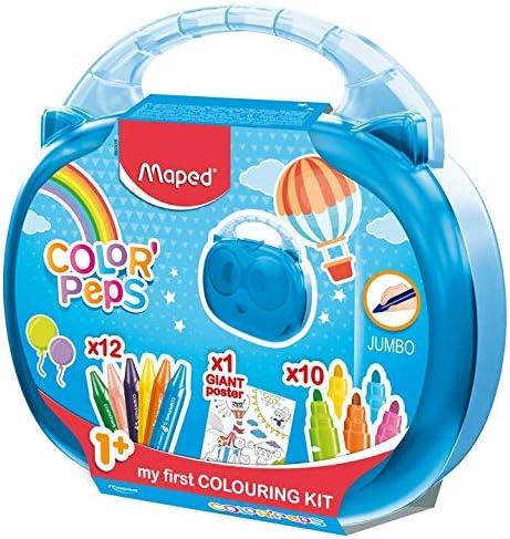 MAPED COLOR'PEPS MY FIRST COLOURING SET + STORAGE CASE