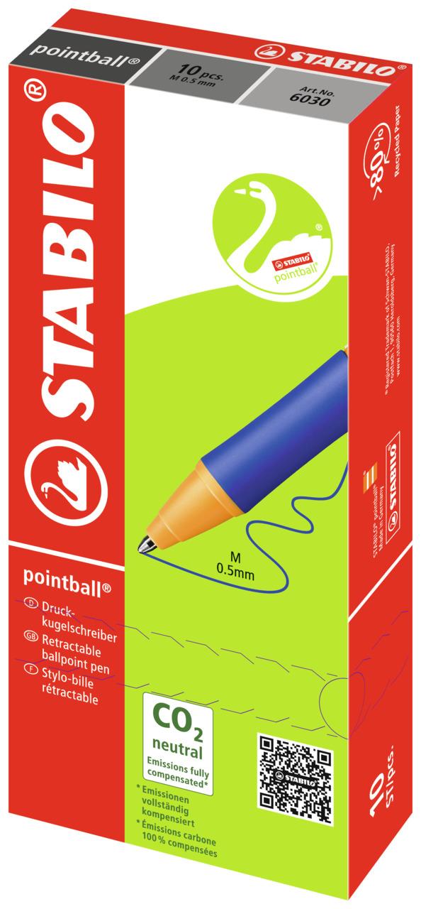 Stabilo PointBall Ballpoint 10 Pack