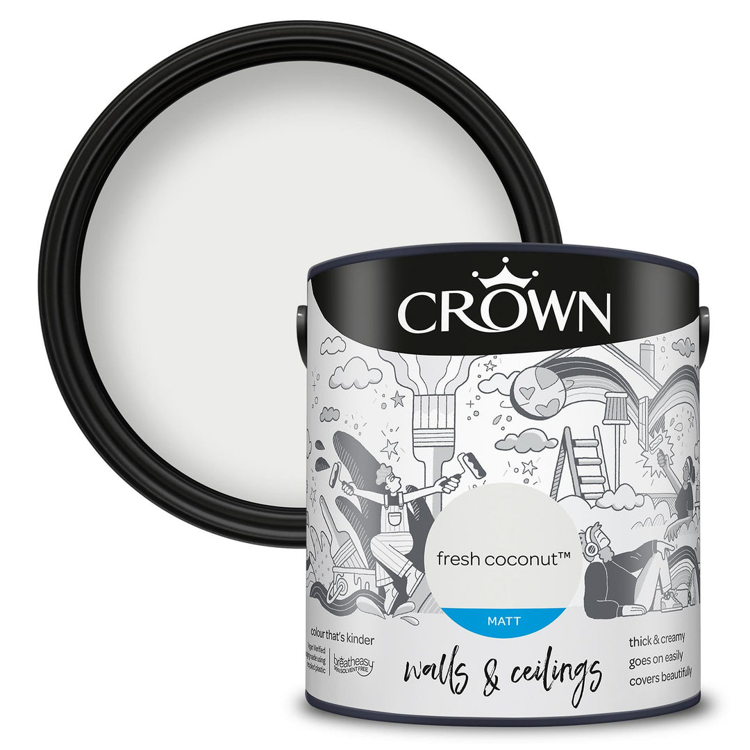 Crown Walls And Ceilings Matt 2.5L