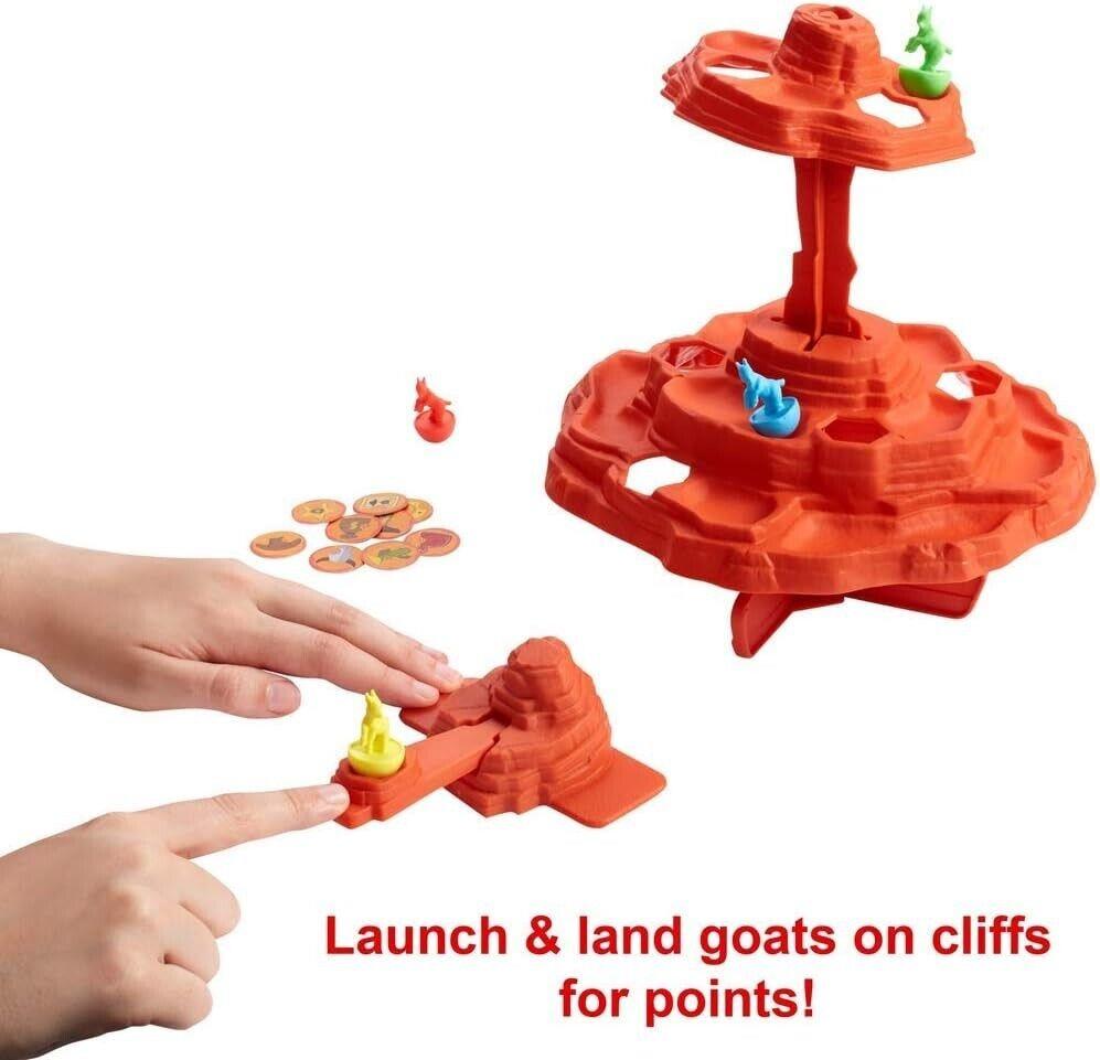 Goat Slingers Kids Game With Cliff Tower And Launcher