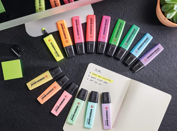 Highlighters- Stabilo Boss Original Assorted