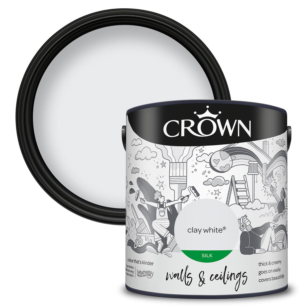 Crown Walls And Ceilings Silk 2.5L