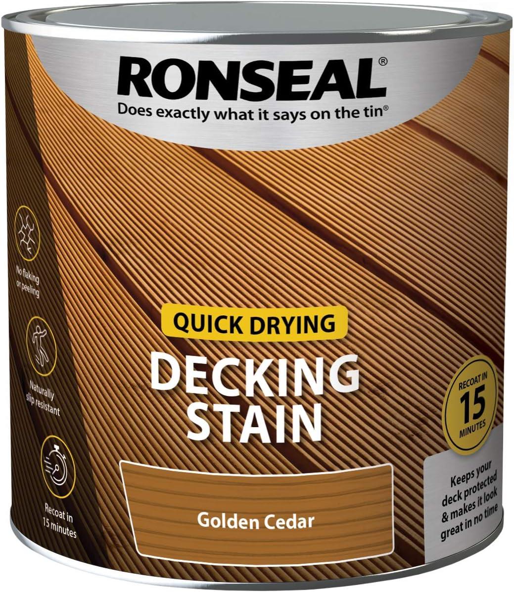 Ronseal Quick Drying Decking Stain 2.5L