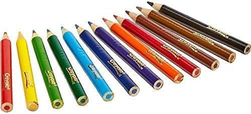 Crayola Half Length Pencils Multi-Coloured