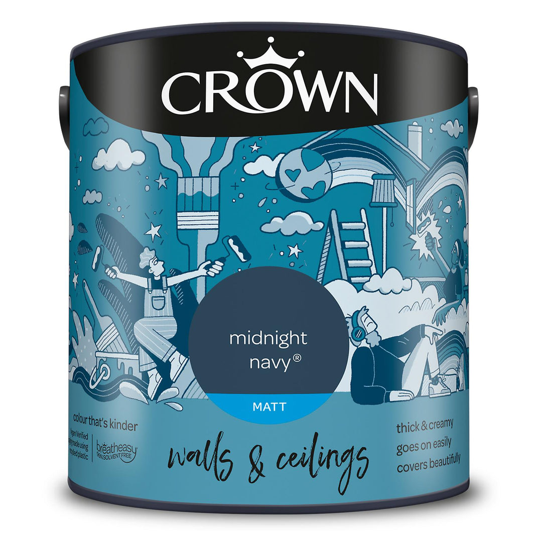 Crown Walls And Ceilings Matt 2.5L