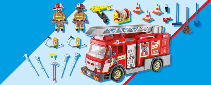 Playmobil City Action Rescue Fire Truck - 71233