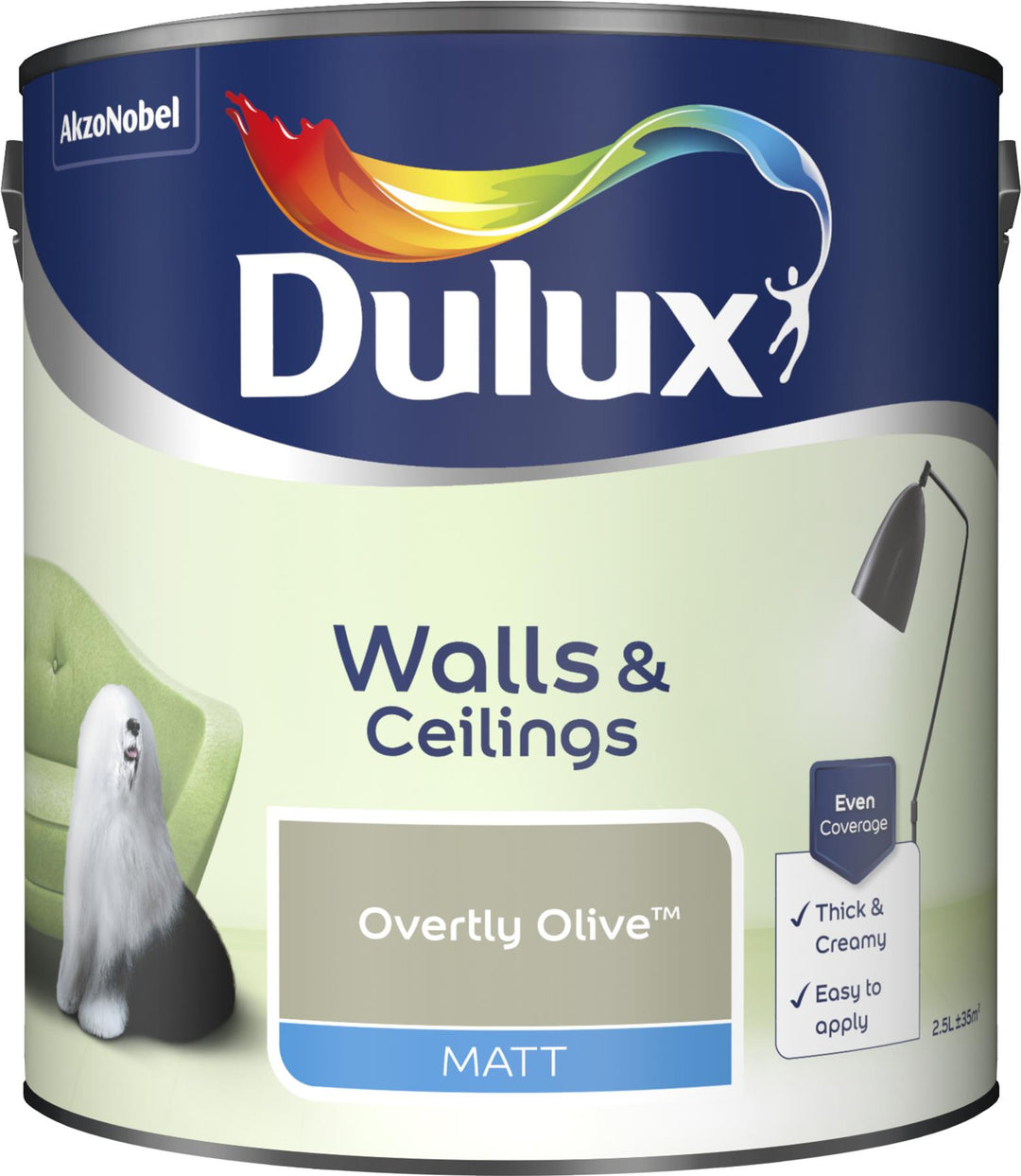 Dulux Matt and Silk Emulsions 2.5L