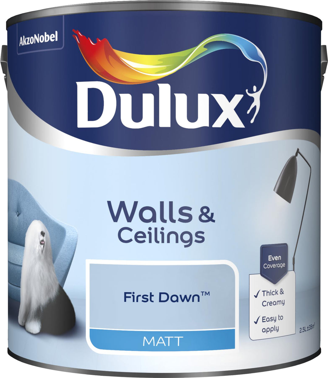 Dulux Matt and Silk Emulsions 2.5L