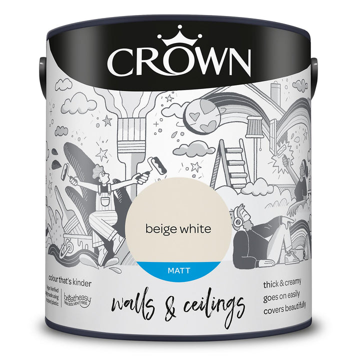 Crown Walls And Ceilings Matt 2.5L