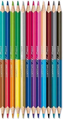 Maped COLOR'PEPS Duo Colouring Pencils x 12