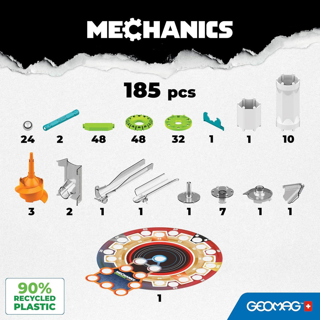 Geomag - Mechanics Recycled Challenge Strike, 779, White