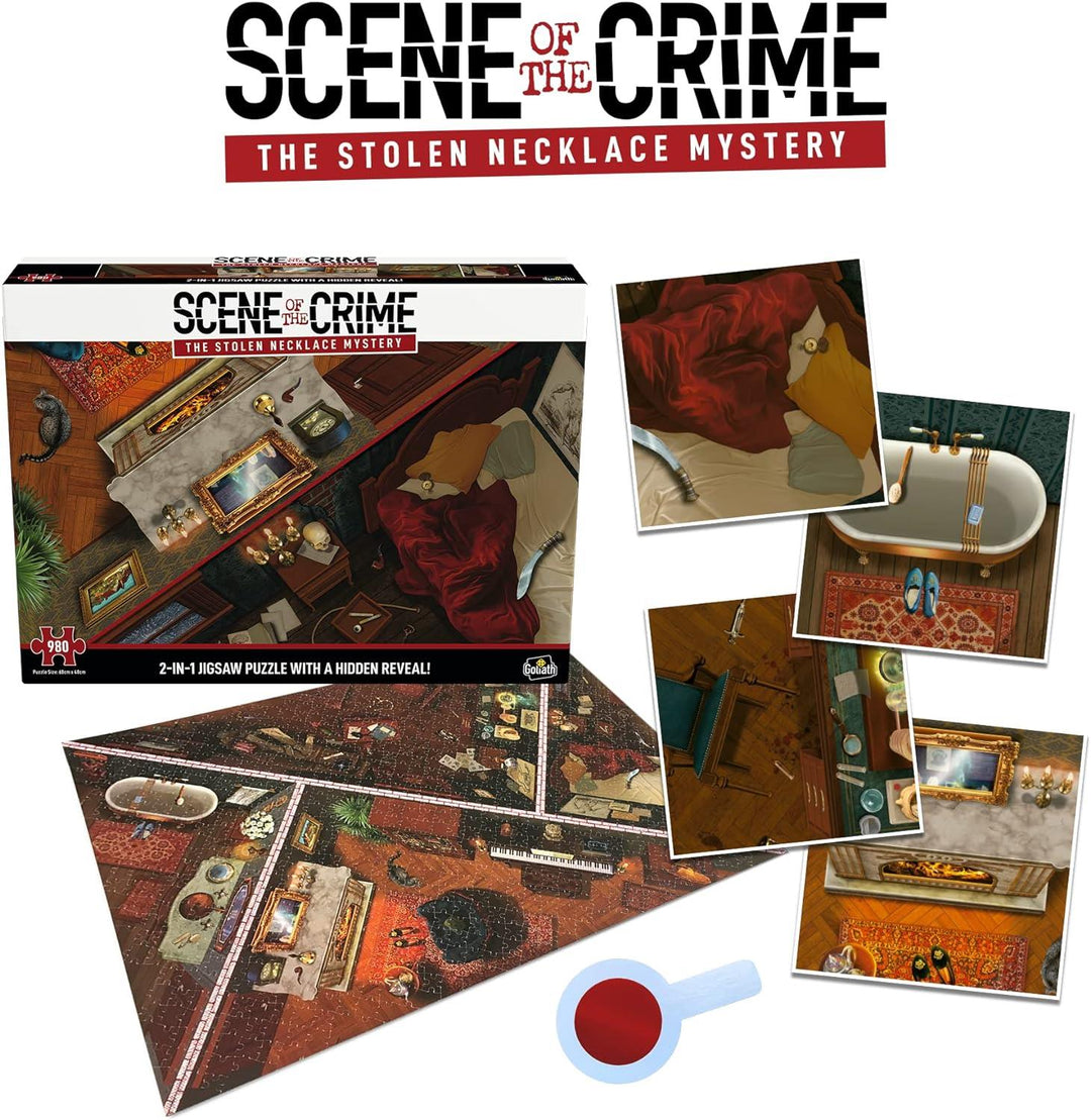 Goliath Scene of Crime Necklace-Jigsaw Puzzle