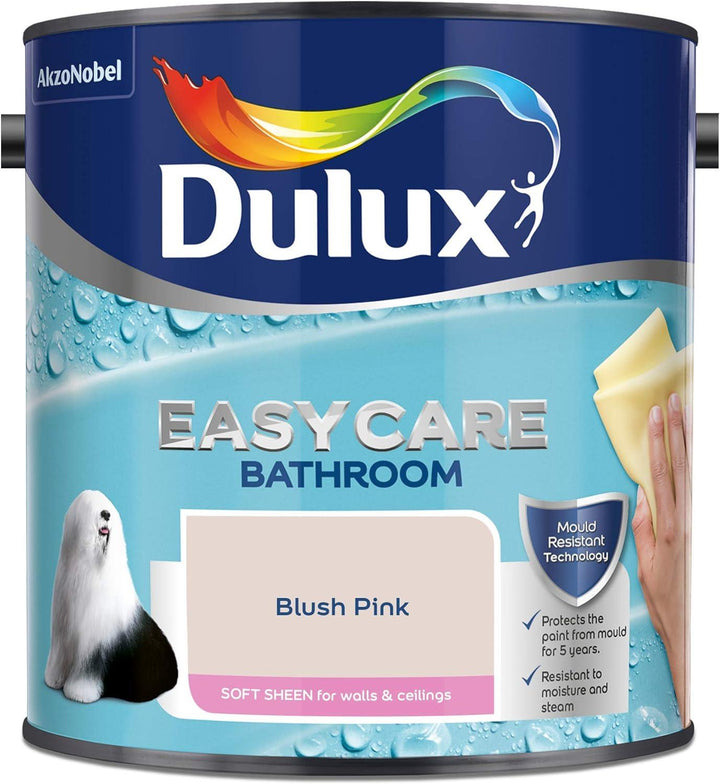 Dulux Easycare Bathroom Soft Sheen 2.5L Assorted