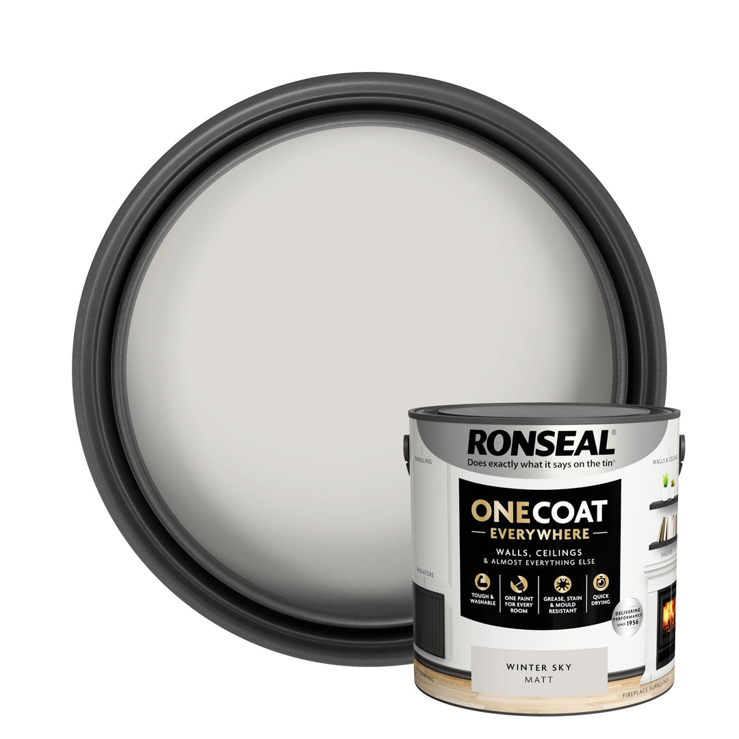 Ronseal One Coat Everywhere Matt Paint 2.5L