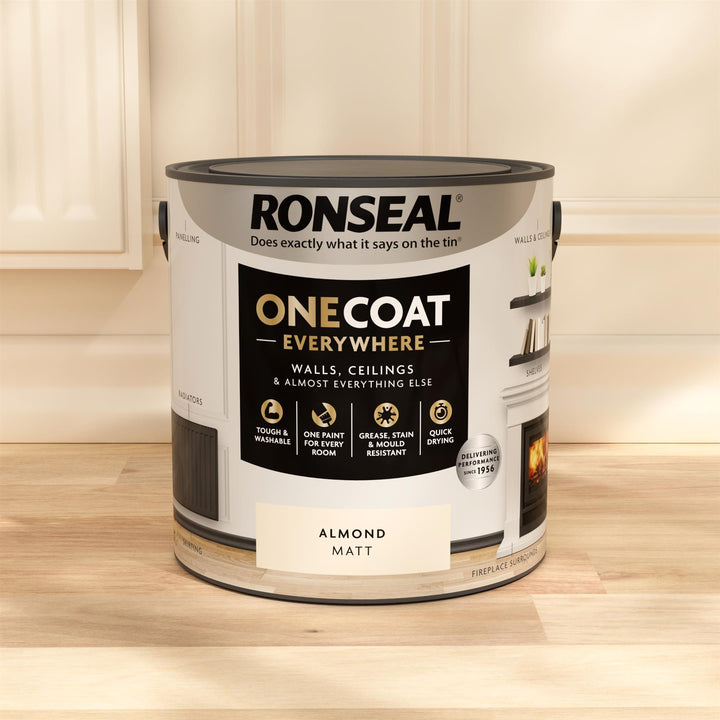 Ronseal One Coat Everywhere Matt Paint 2.5L