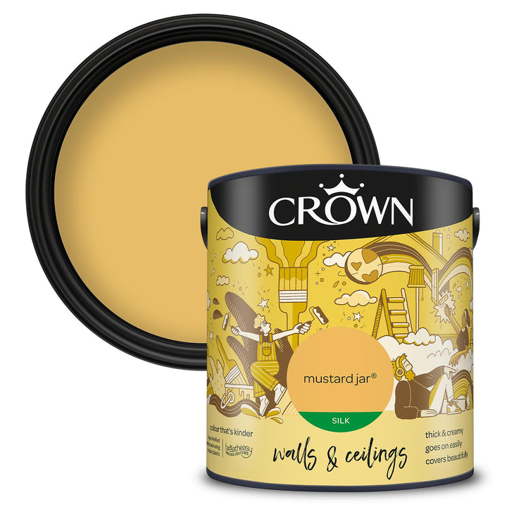 Crown Walls And Ceilings Silk 2.5L