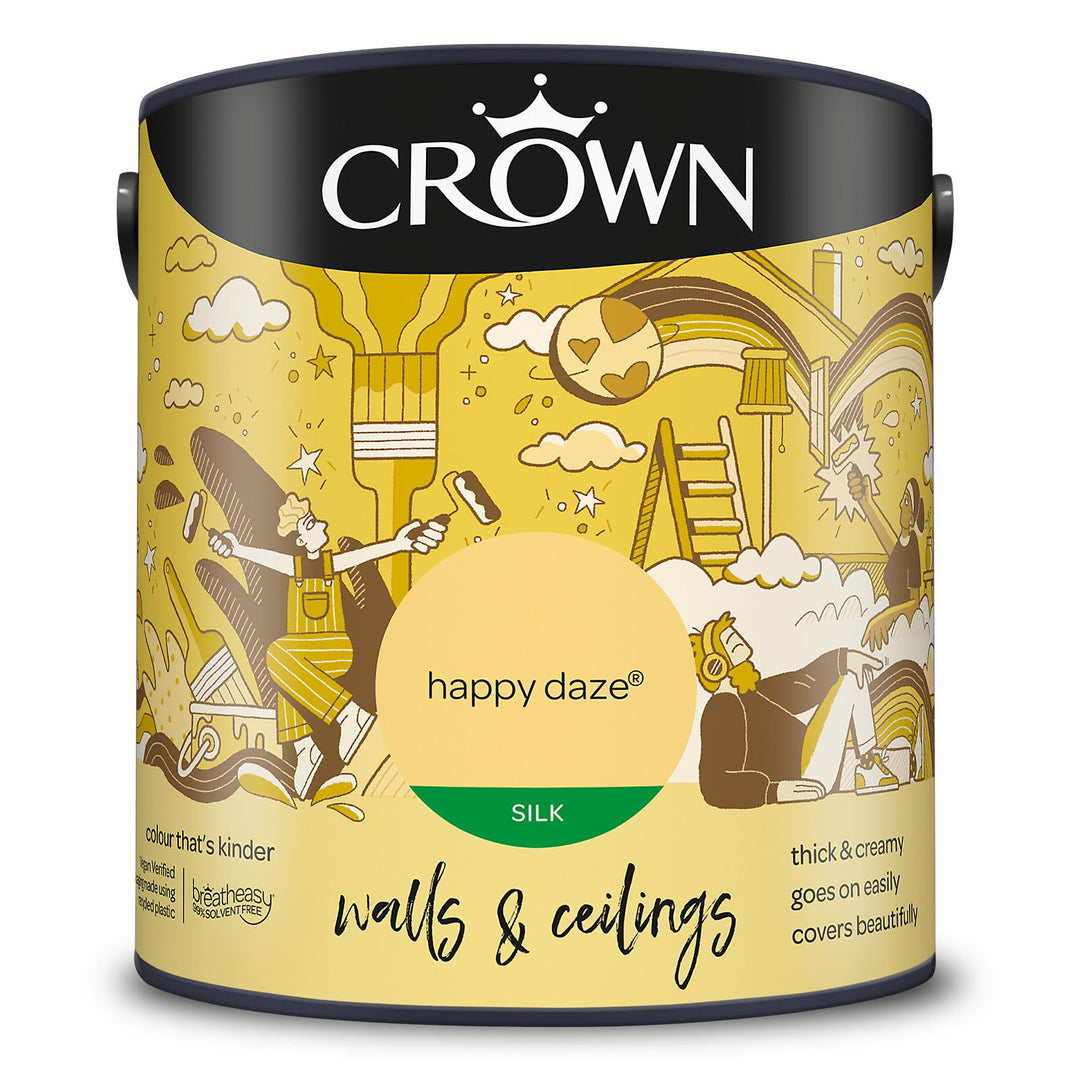 Crown Walls And Ceilings Silk 2.5L