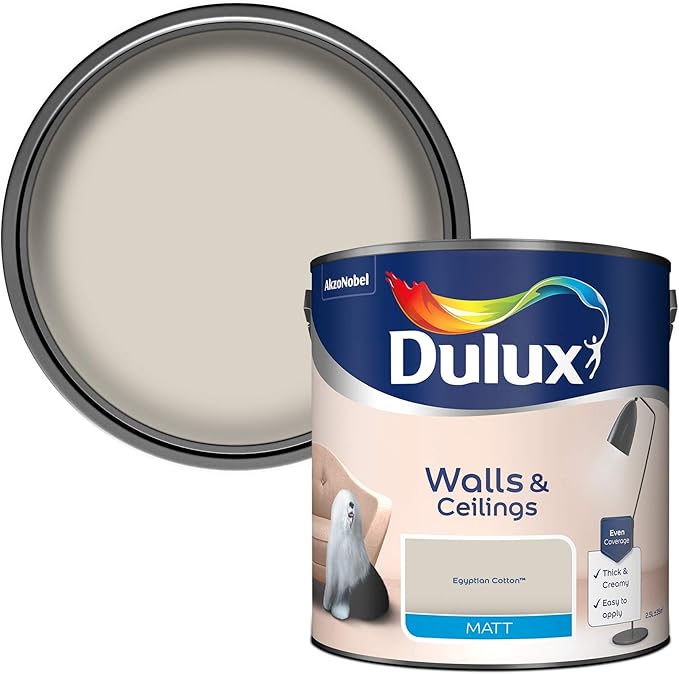 Dulux Matt and Silk Emulsion Paint 2.5L