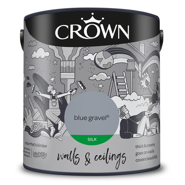 Crown Walls And Ceilings Silk 2.5L