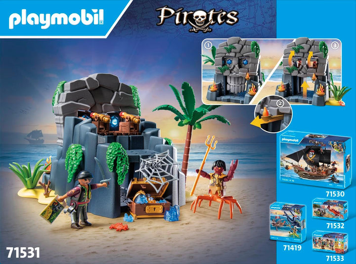 PLAYMOBIL 71531 Pirates: Skull Island