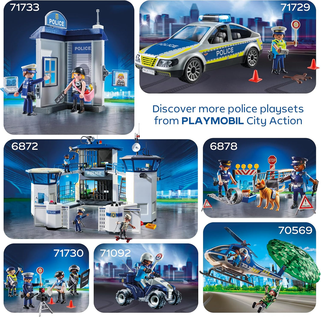 PLAYMOBIL 71874 Action Heroes Police Command Centre Extension