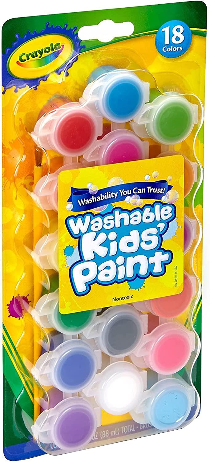 Crayola 18 Washable Kids Paint