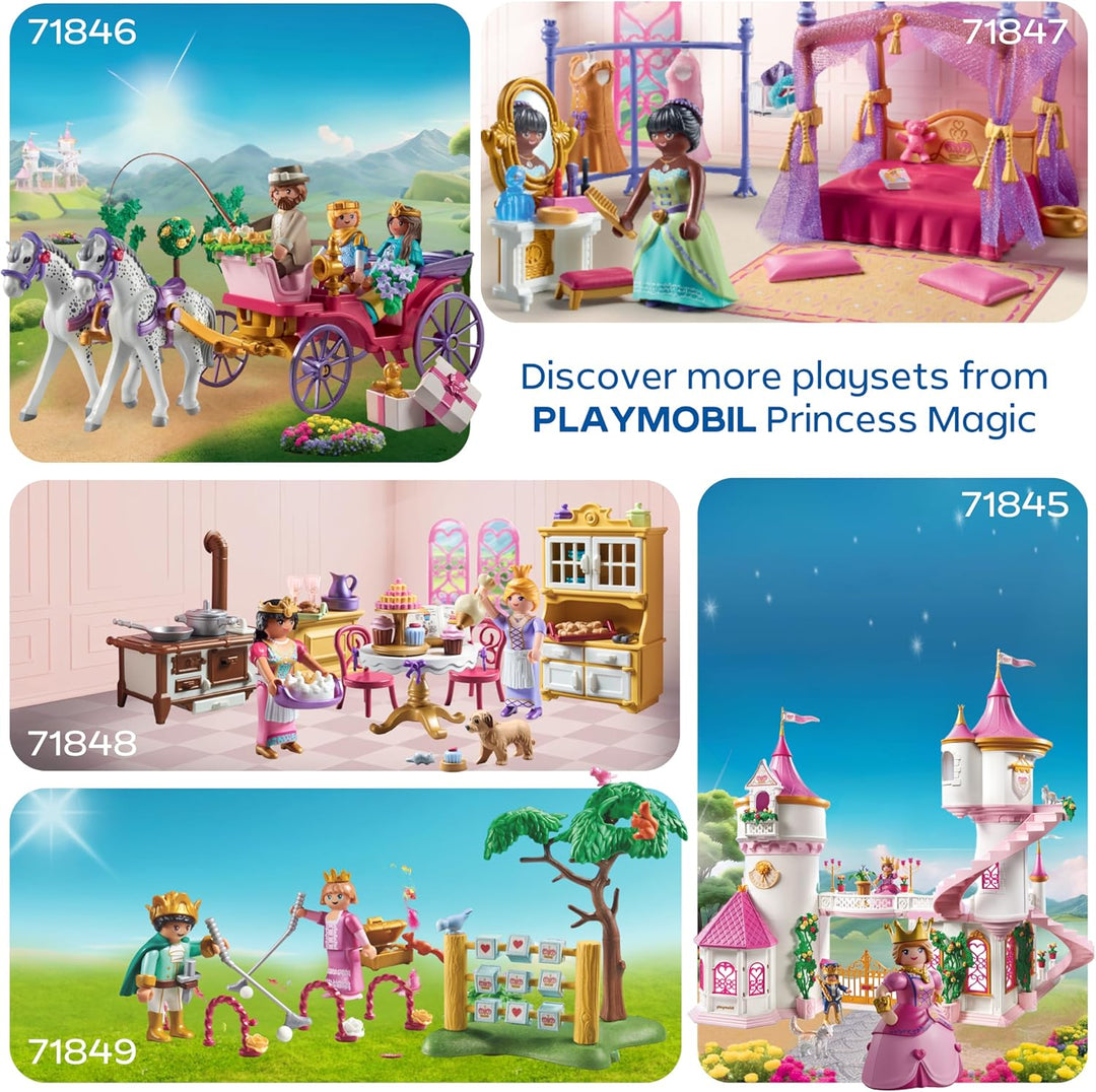 PLAYMOBIL 71846 Princess Magic Carriage with Prince and Princess