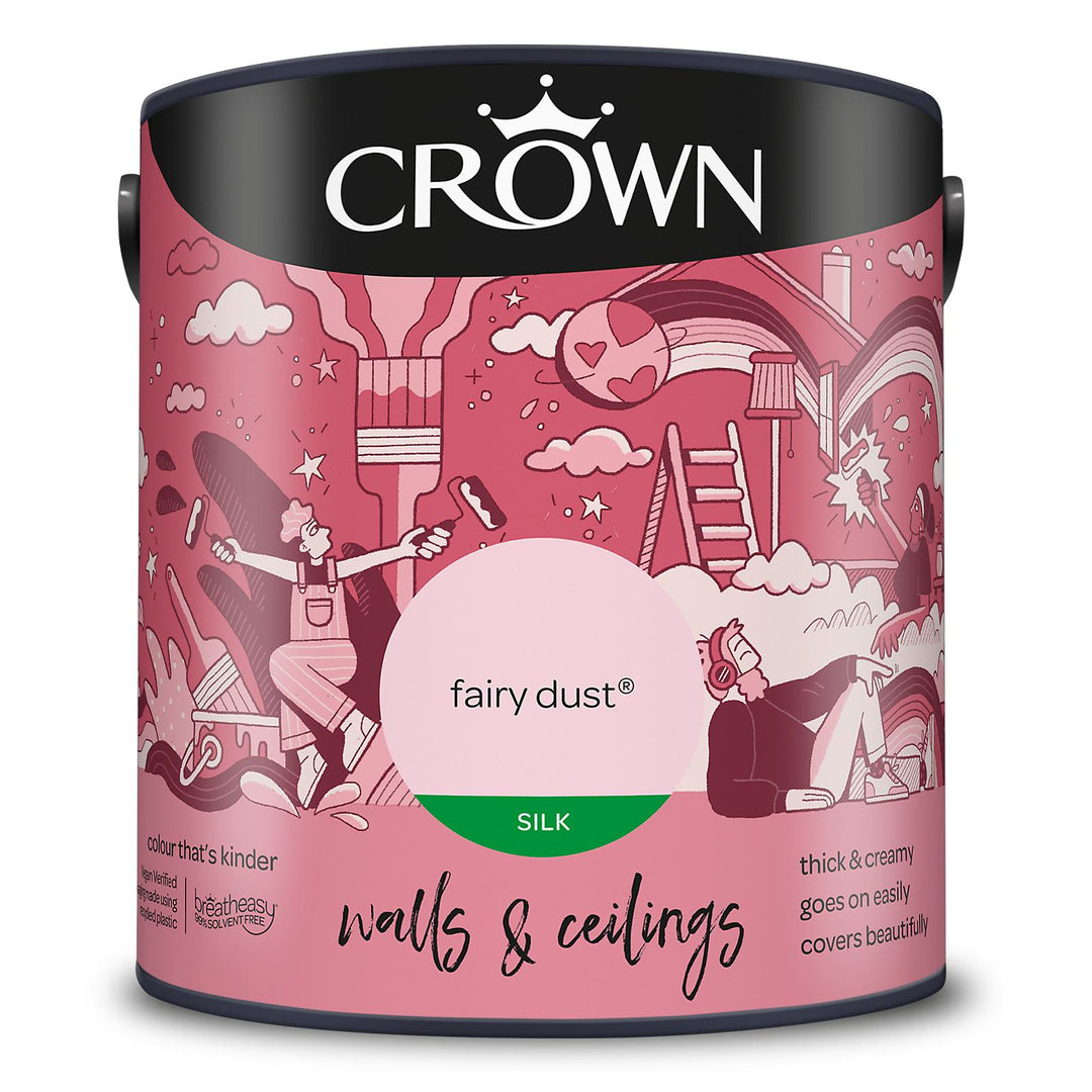 Crown Walls And Ceilings Silk 2.5L