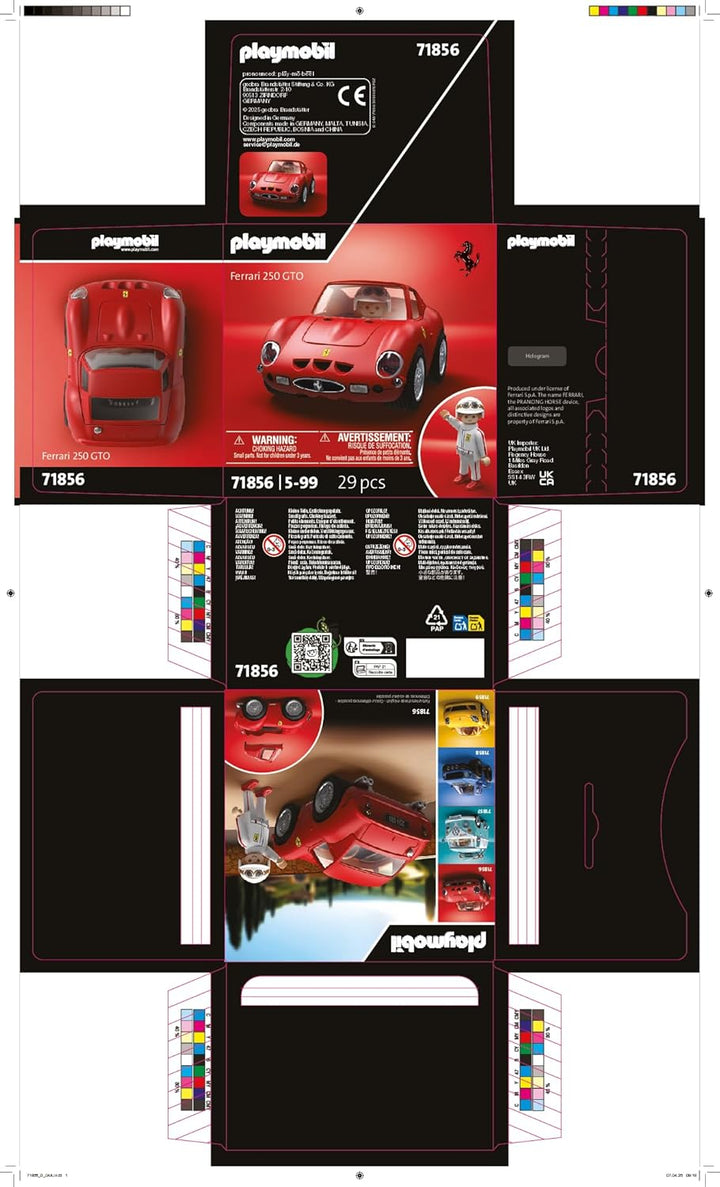 PLAYMOBIL 71856 Icon Cars Ferrari 250 GTO
